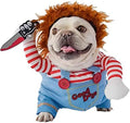 Pet Deadly Dog Costume, Cute Dog Cosplay Halloween Christmas Funny Pet Clothes Party Costume for Small Medium and Large Dogs (Medium)