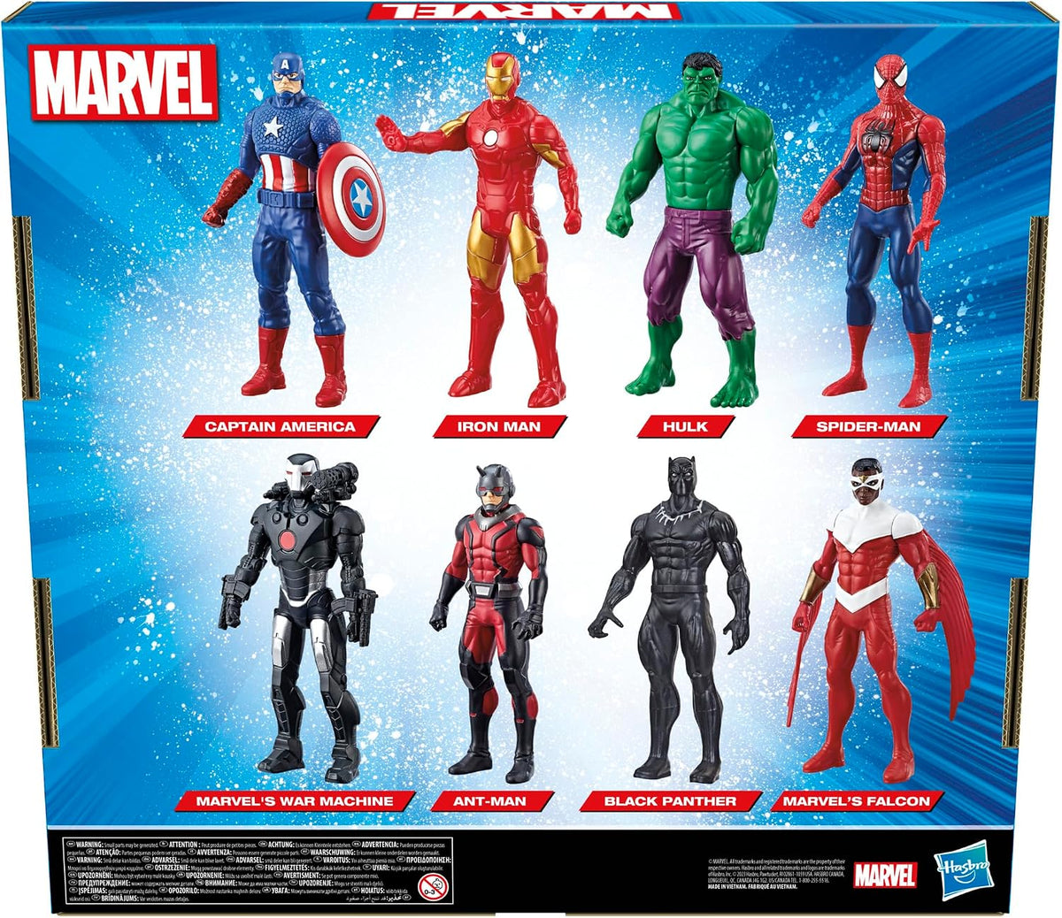 Marvel Avengers Ultimate Protectors Pack, 6-Inch-Scale, 8 Action Figures with Accessories, Super Hero Toys, Toys for Boys and Girls Ages 4 and Up
