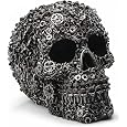 Life Size Plastic Skull - Skeleton Head Prop for Halloween Haunted House